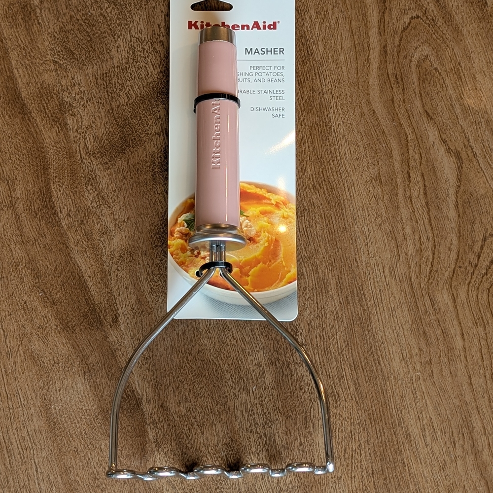 Dried Rose Pink KitchenAid Masher